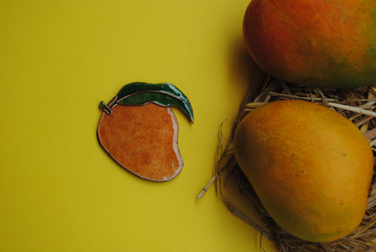 Ekibeki Handcrafted Copper Enamel Fridge Magnets- Summer series