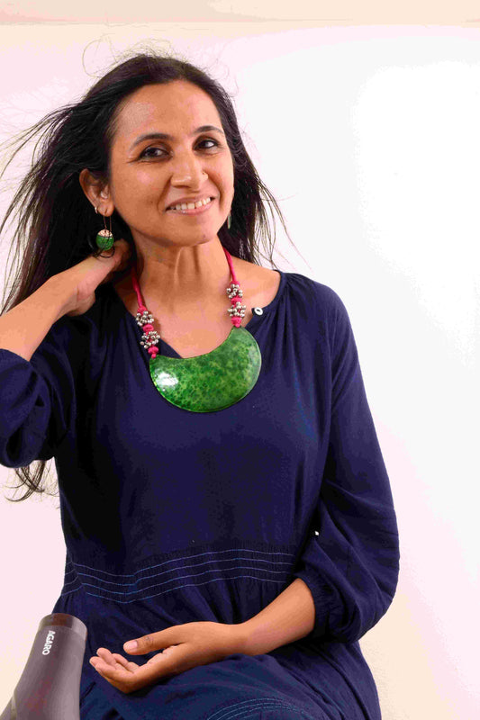 Harini Trupta-Chandra handcrafted jewelry set