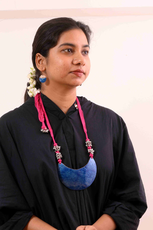 Neela Trupta-Chandra handcrafted jewelry set