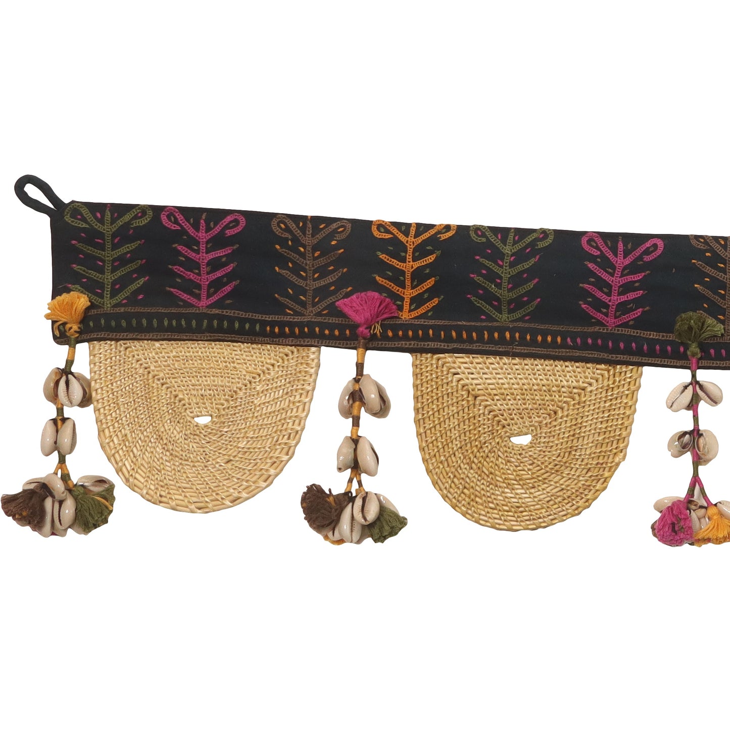 Ekibeki Banjara Golden Grass Toran (Blue)
