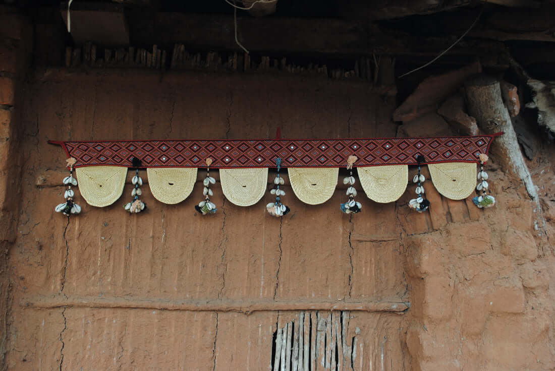 Handcrafted golden grass weavers create torans as new designs to keep the old art relevant in modern days
