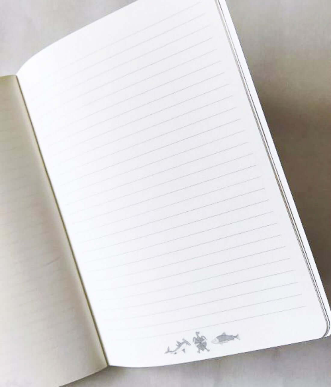 Set of 6 Notebooks in Patchitra handcrafted Notebook, to raise awareness of marine environment
