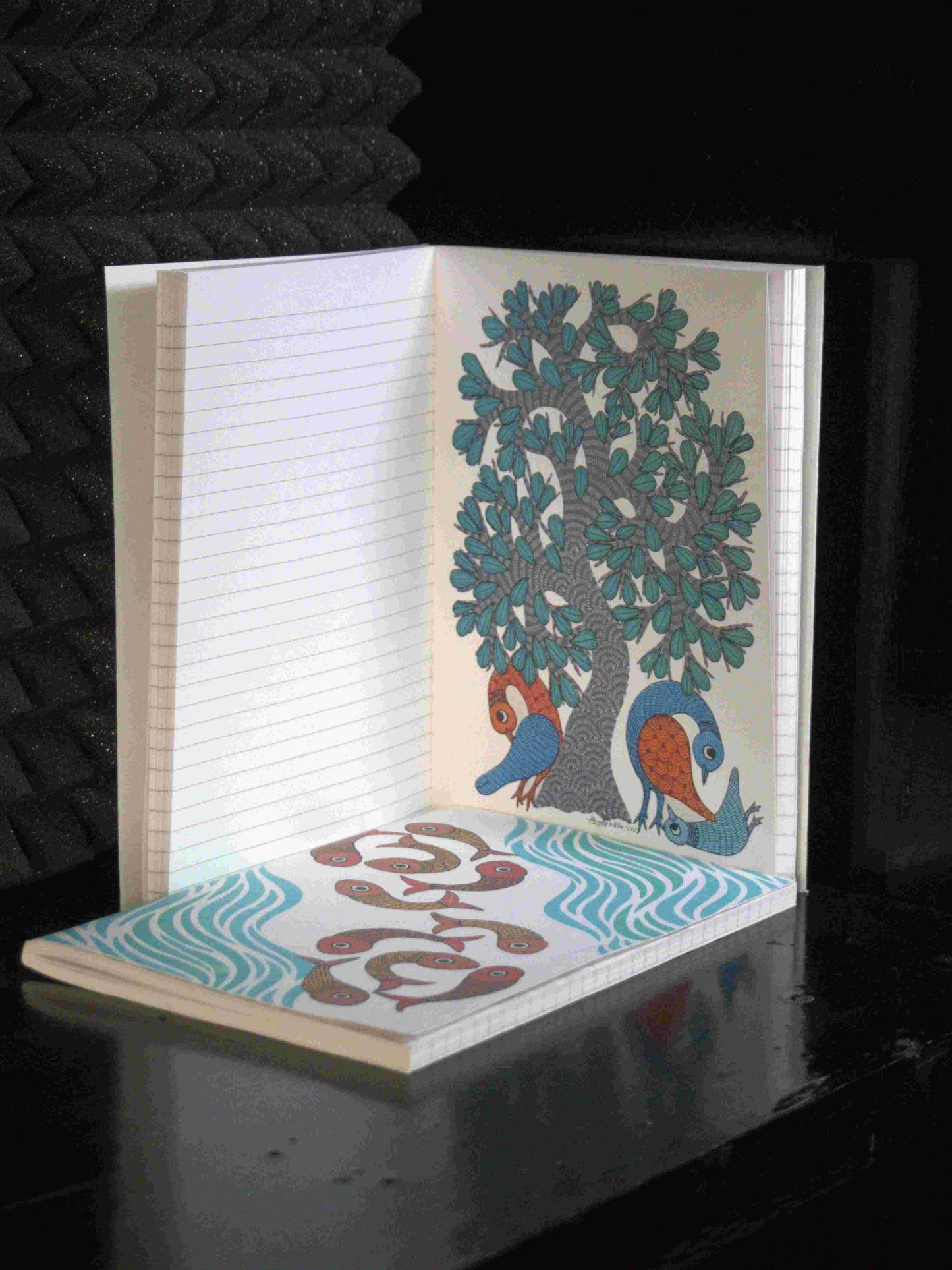 Gond Baagh Softbound notebook Set of Two
