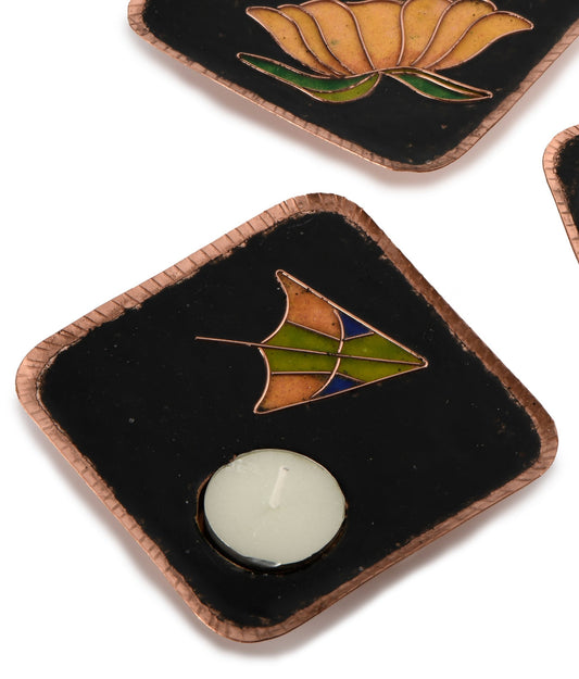 Ekibeki Handcrafted Tealight holder Zhep Single