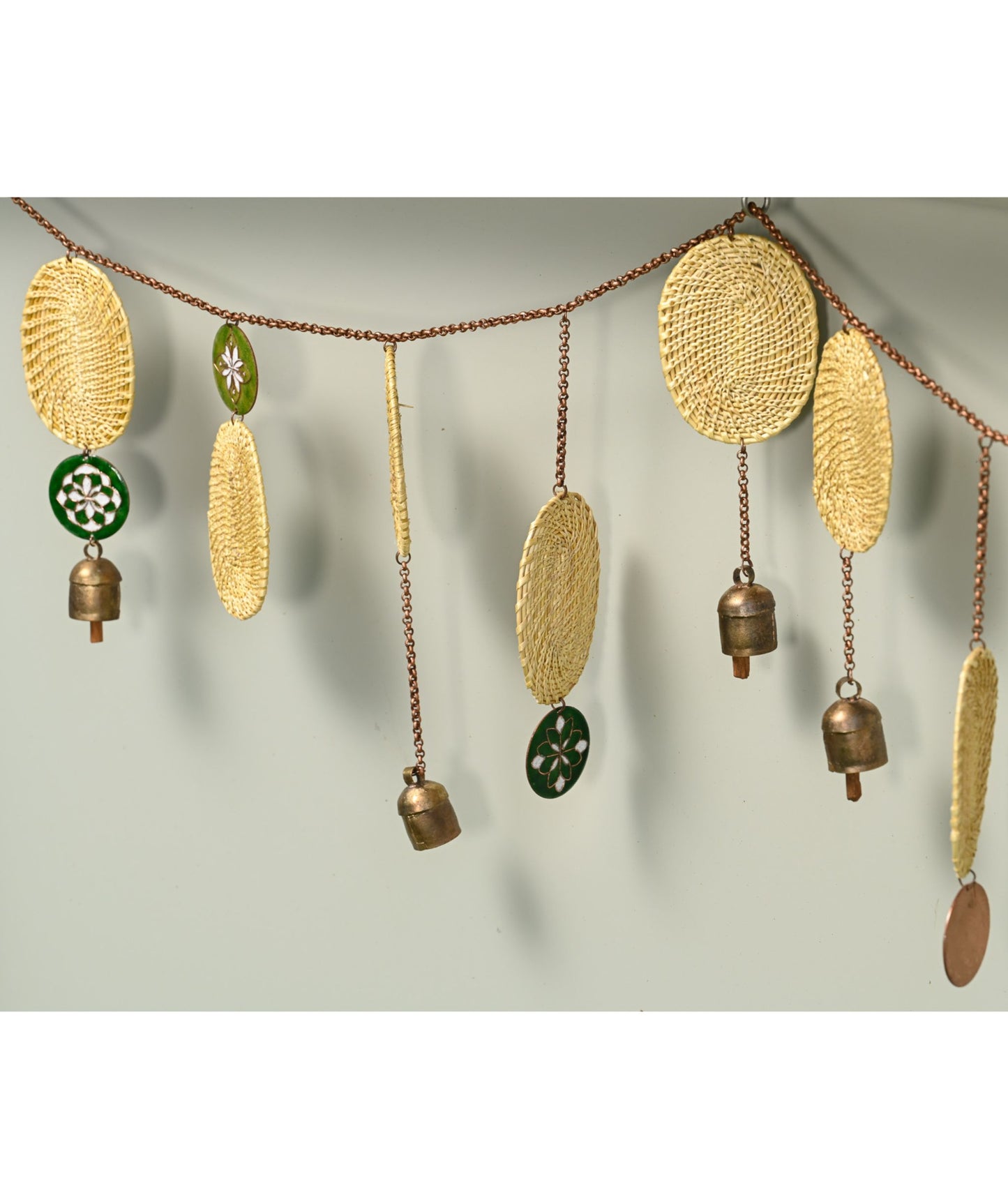 Handcrafted golden grass weavers create new designs to keep the old art relevant in modern days, as torans and wall hangings