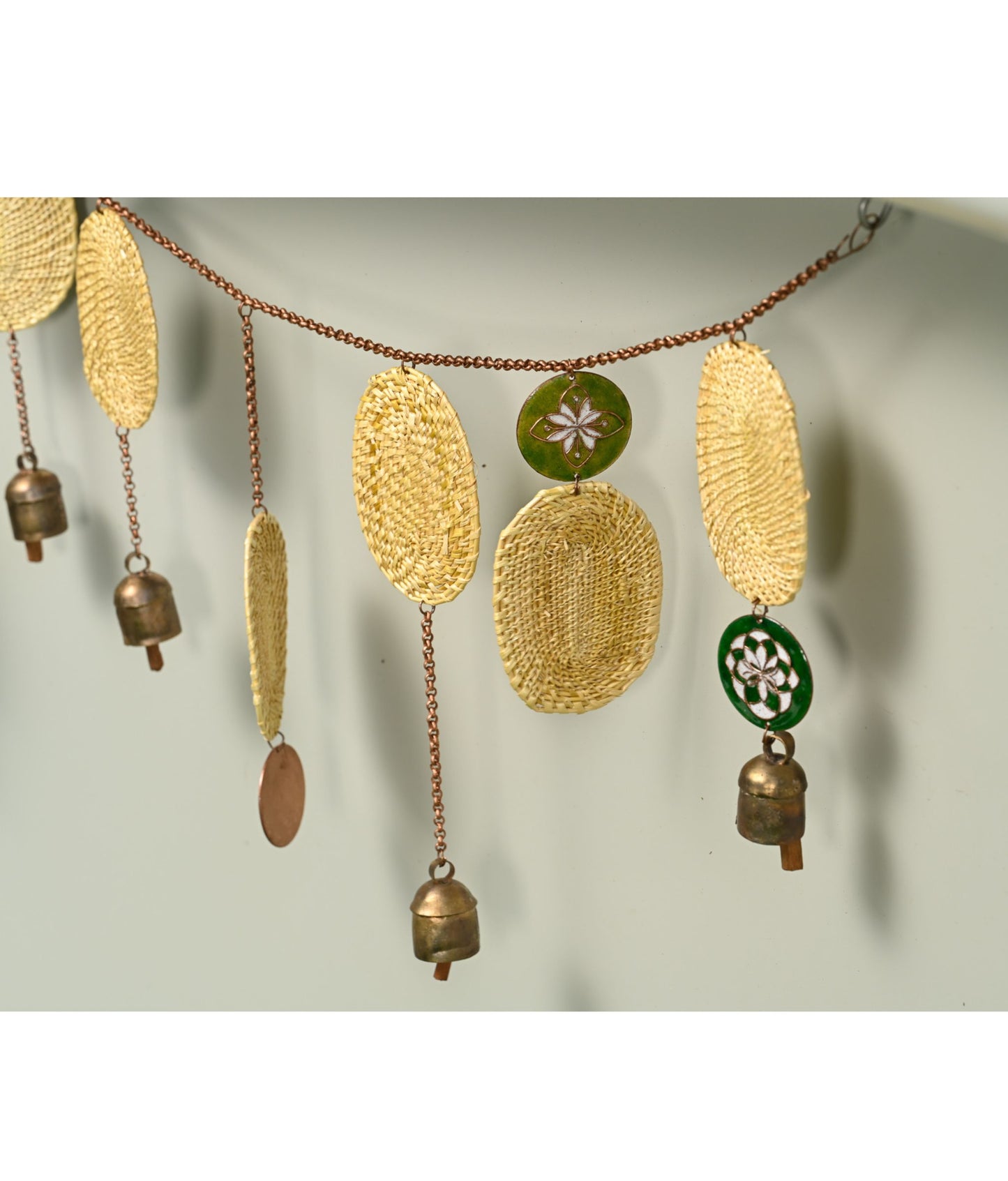 Handcrafted golden grass weavers create new designs to keep the old art relevant in modern days, as torans and wall hangings