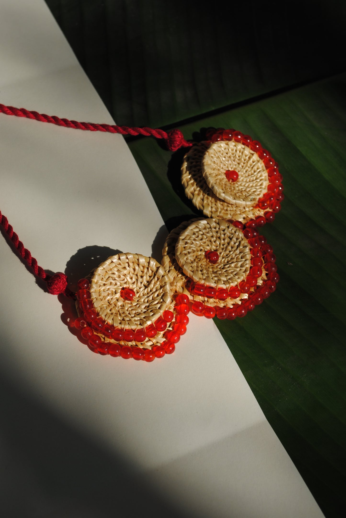 Handcrafted golden grass weavers create jewelry as new designs to keep the old art relevant in modern days