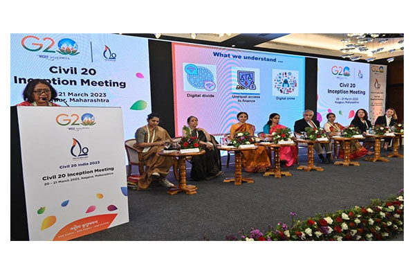 C20 India 2023 : 'नवाचार और प्रौद्योगिकी के प्रवर्तकों के रूप में नागरिक समाज संगठन' पर चर्चा