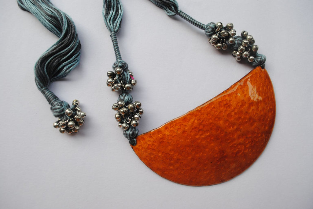 Aruna Ardha-Chandra handcrafted jewelry set