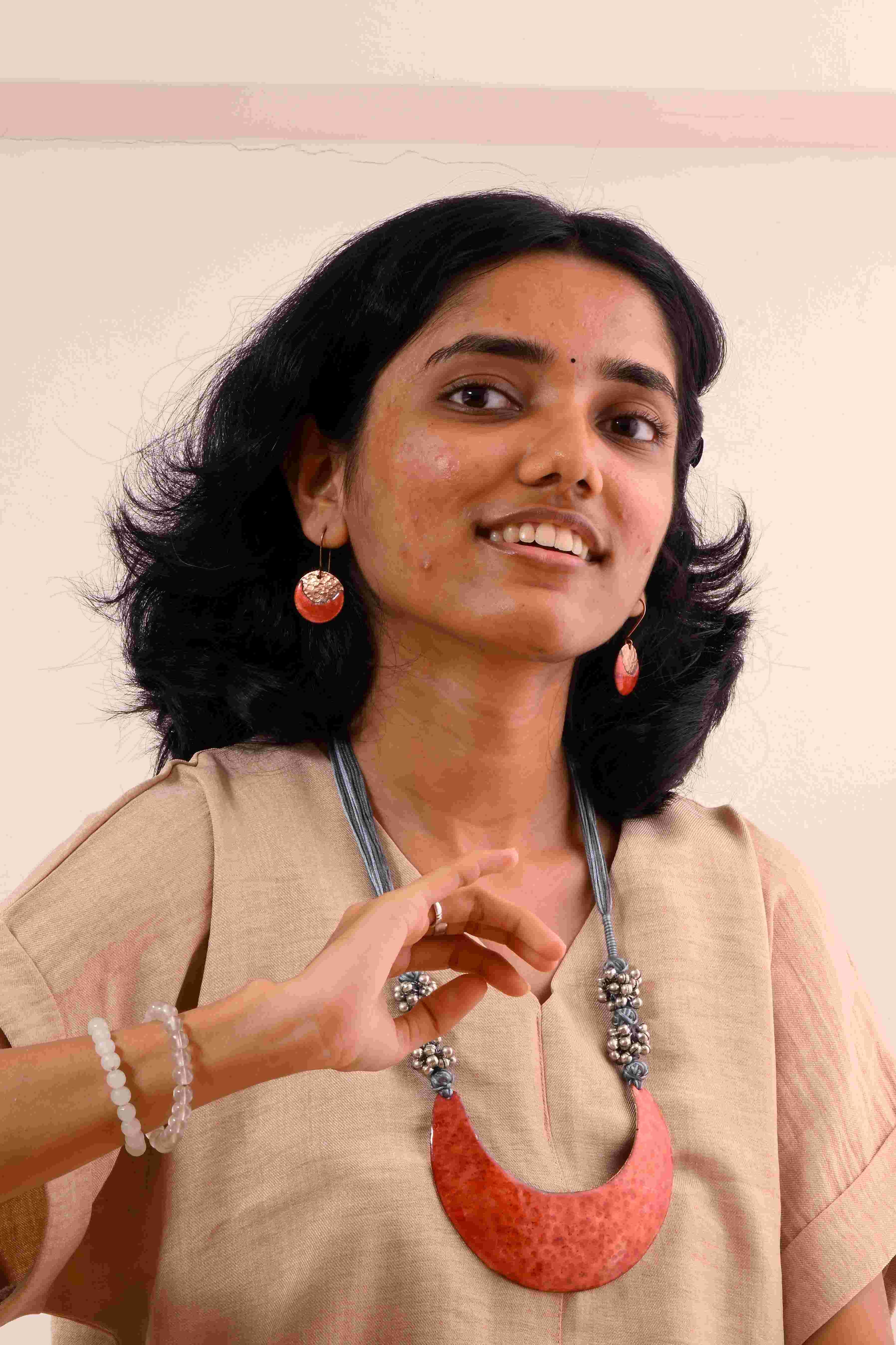 Aruna Nav-Chandra handcrafted jewelry set