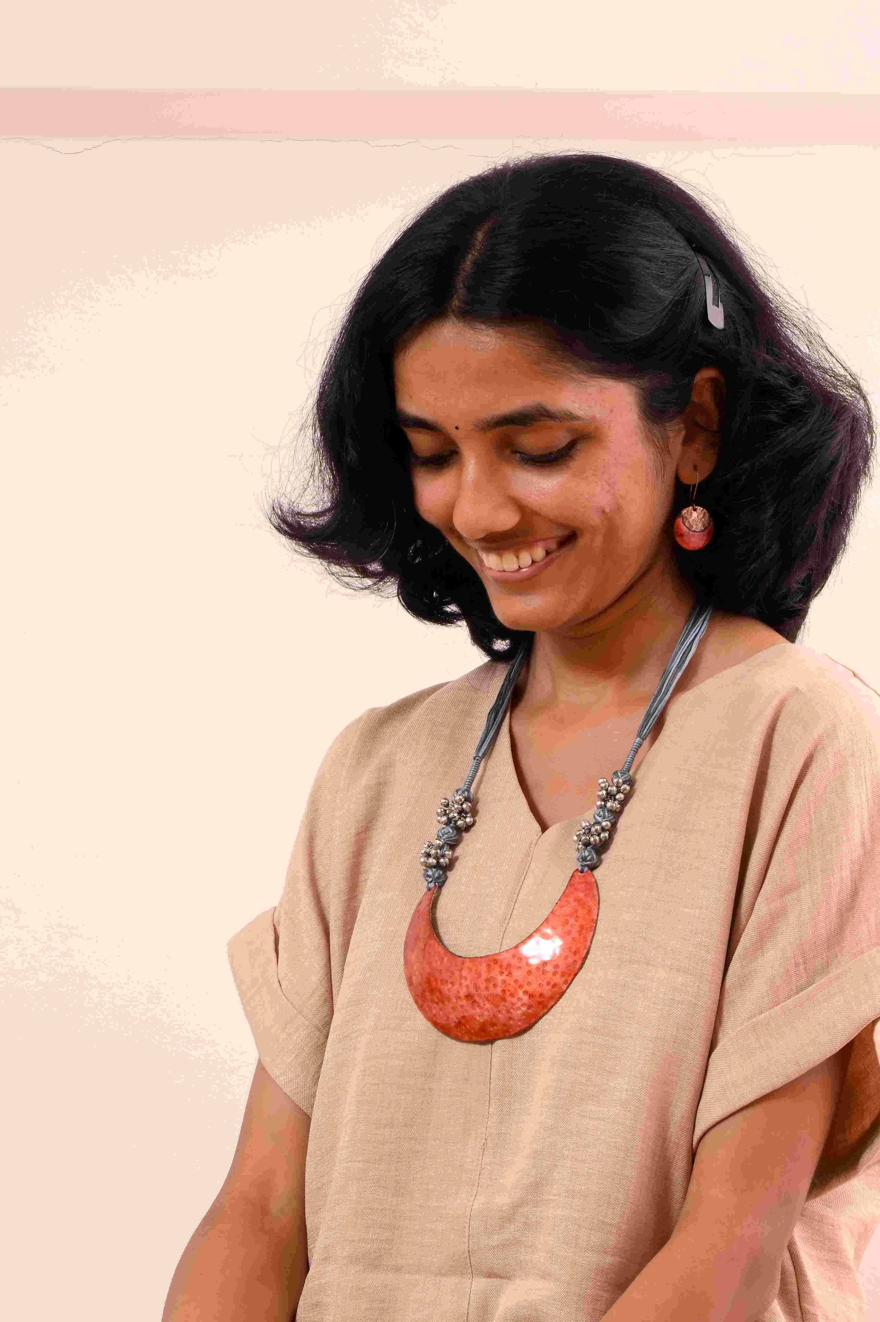 Aruna Nav-Chandra handcrafted jewelry set