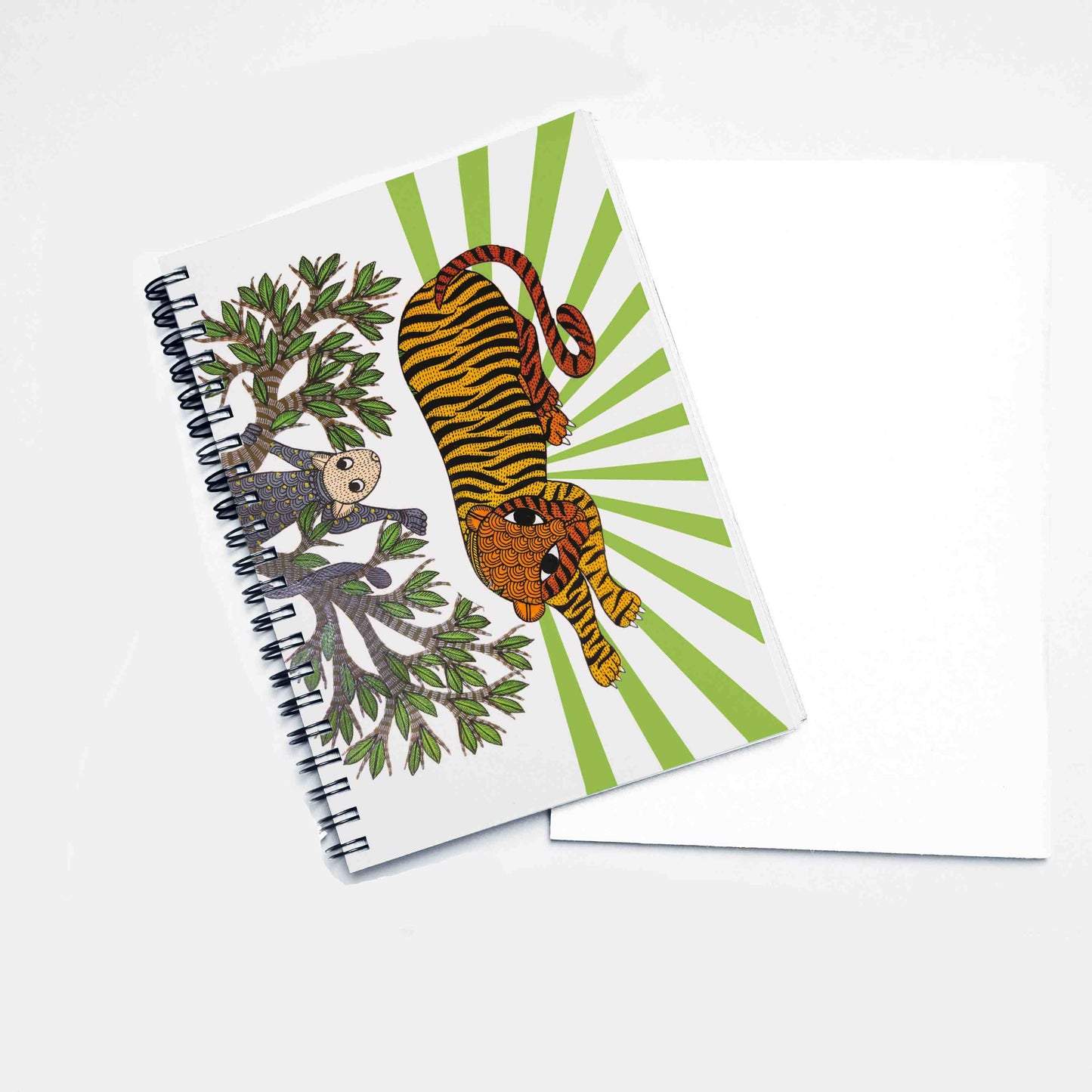 Gond Baagh Bandar Spiral Sketchpad