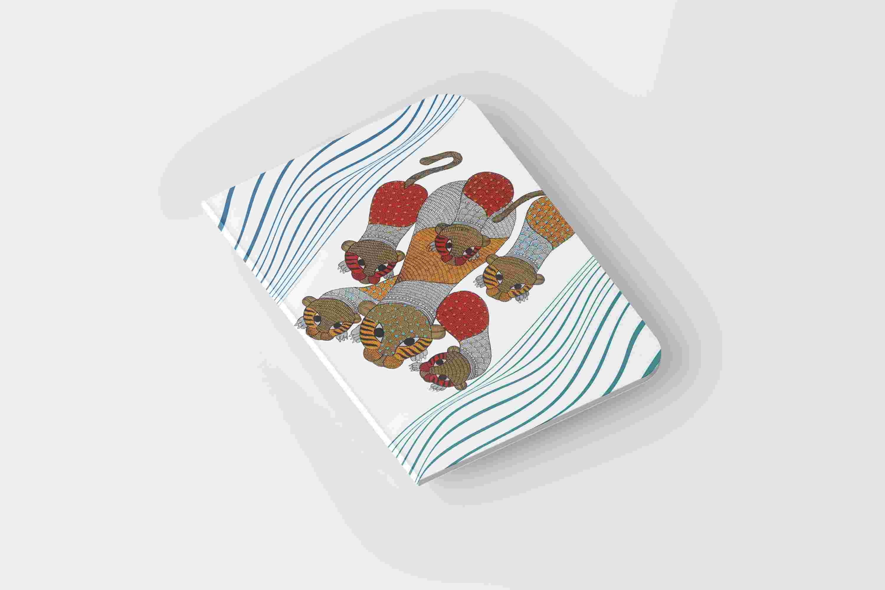 Gond Baagh Softbound notebook Set of Two