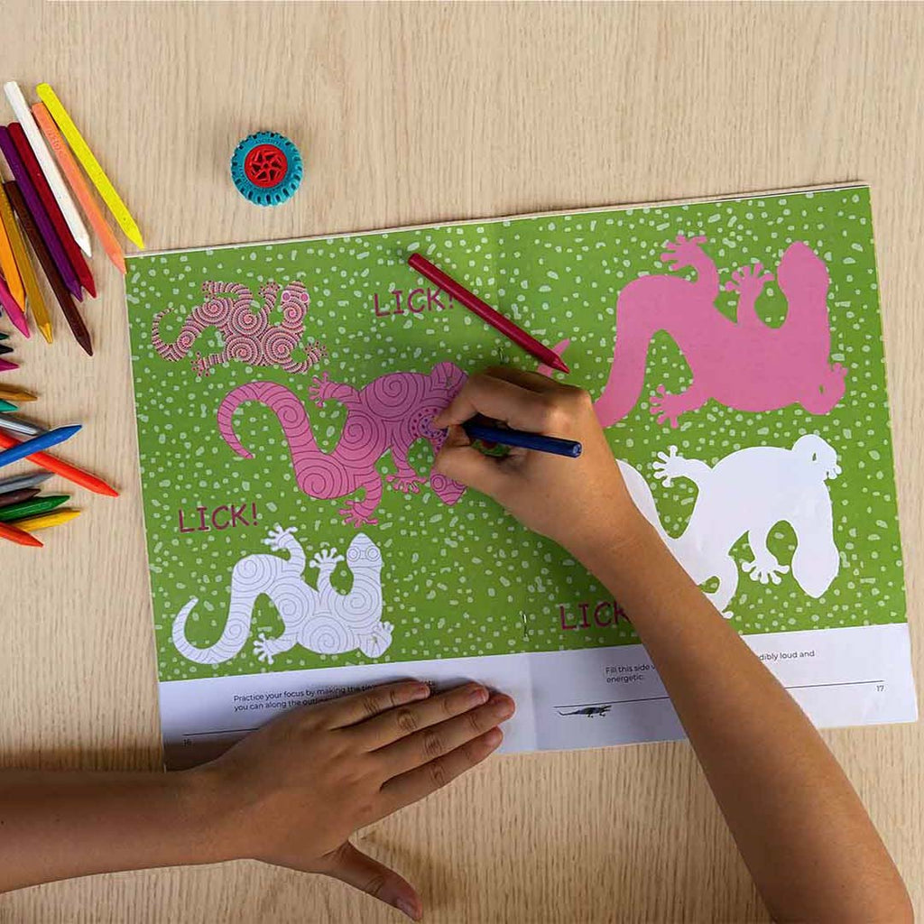 Bhi-chitra Colouring Books