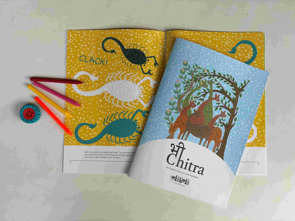 Bhi-chitra Colouring Books