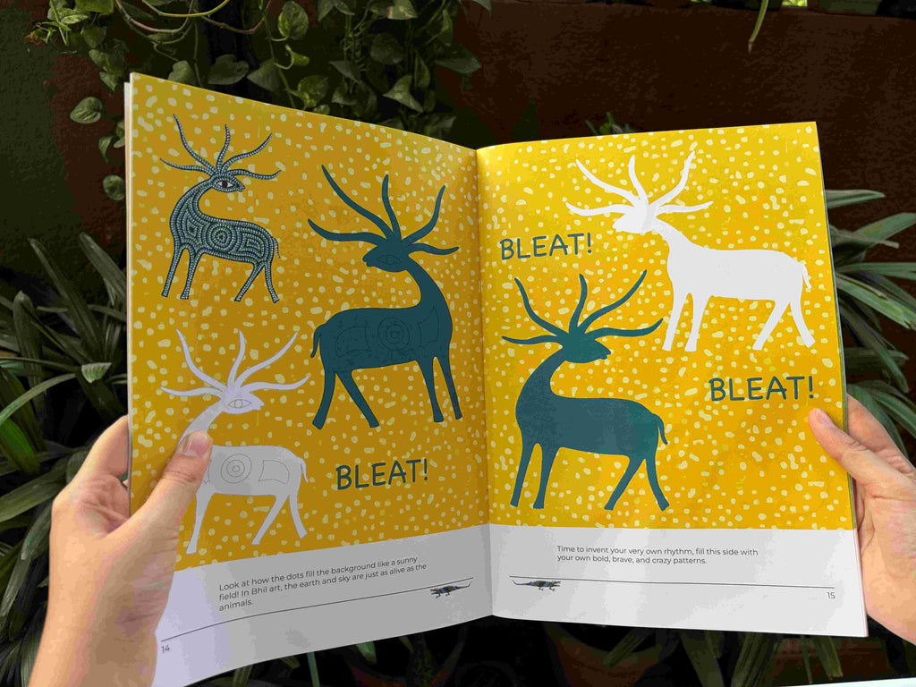 Bhi-chitra Colouring Books
