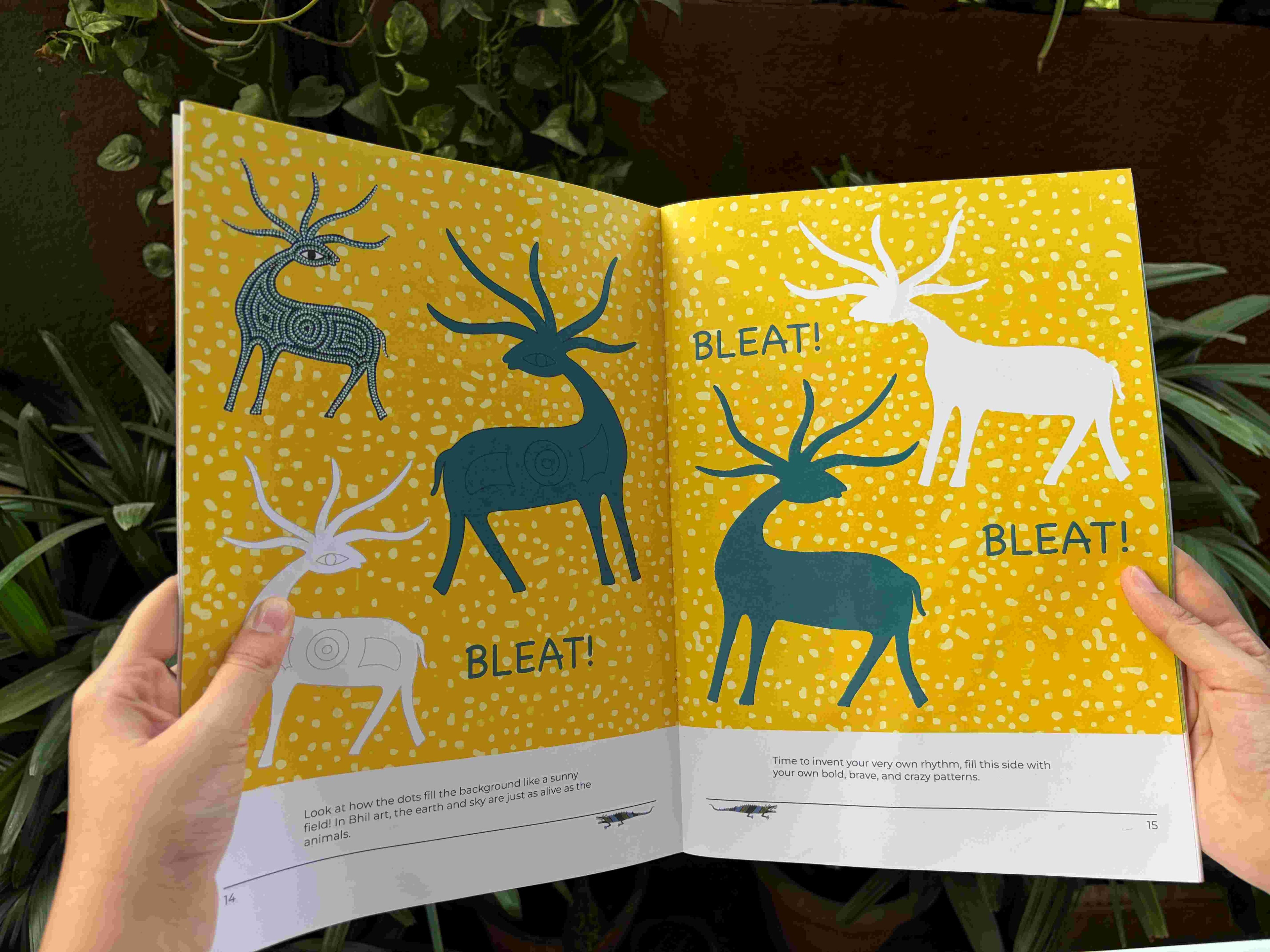 Bhi-chitra Colouring Books