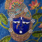 Handcrafted Pichhwai Wall Plate- Srinathji