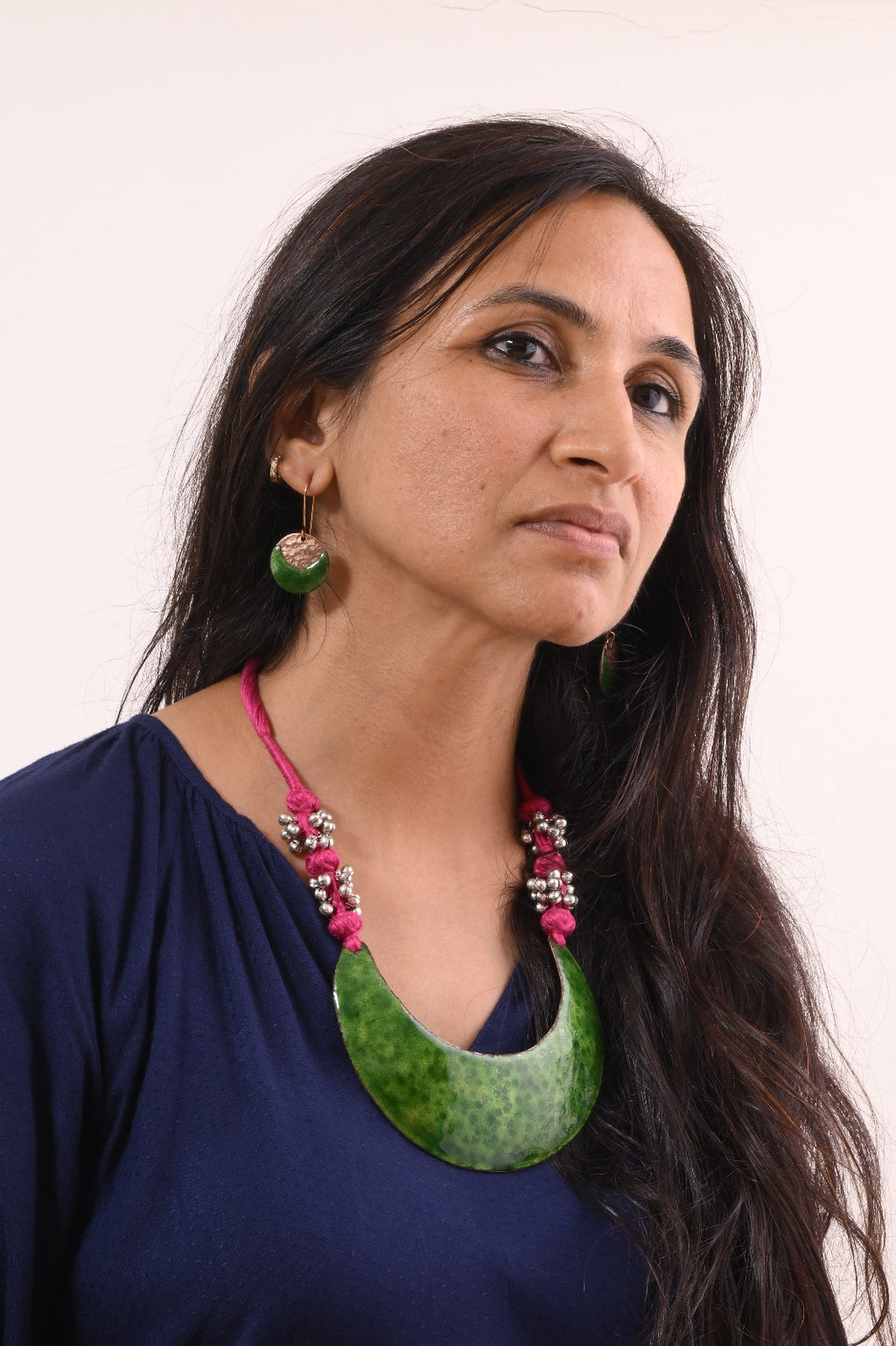 Harini Nav-Chandra handcrafted jewelry set