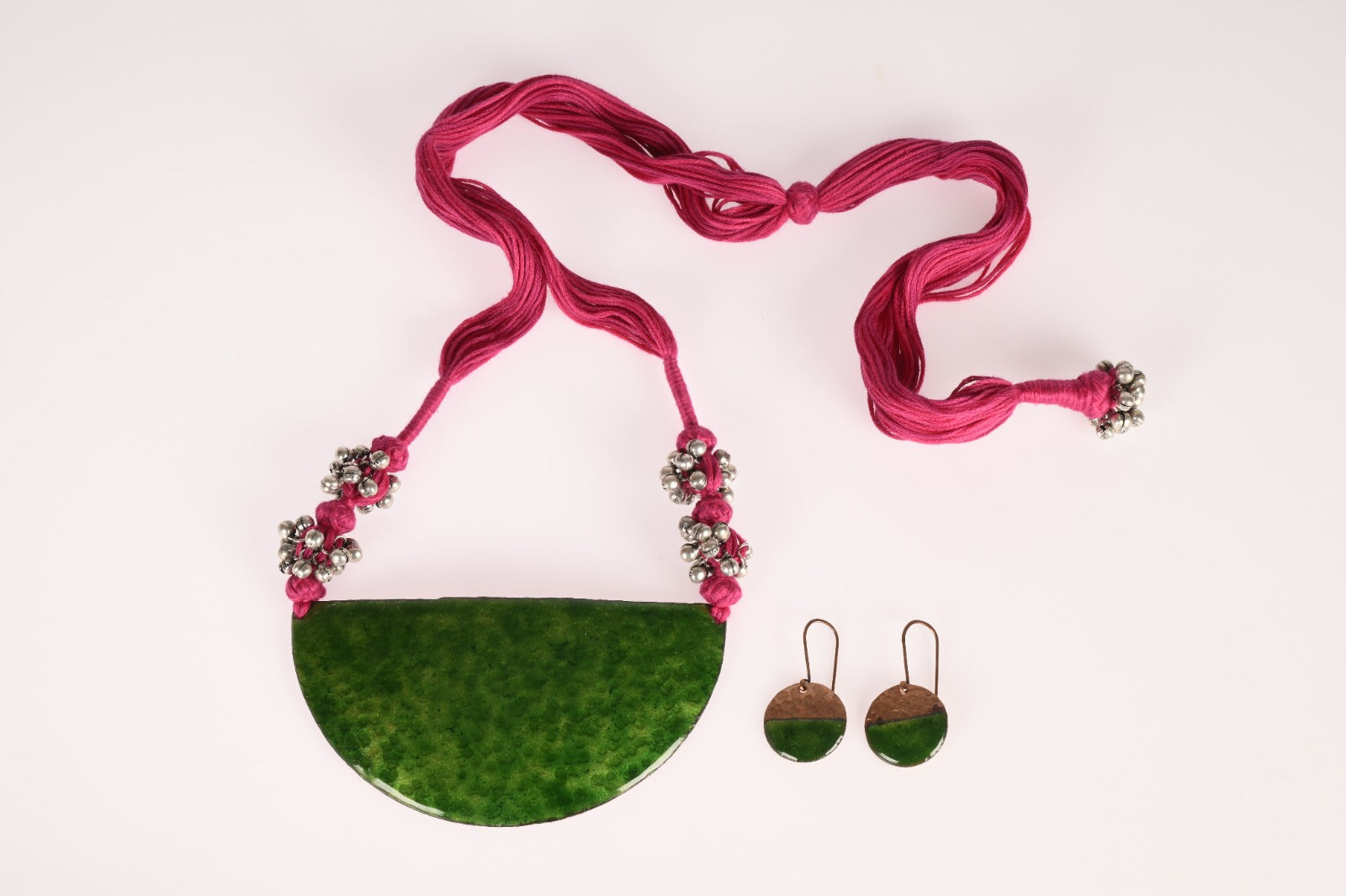 Harini Ardha-Chandra handcrafted jewelry set