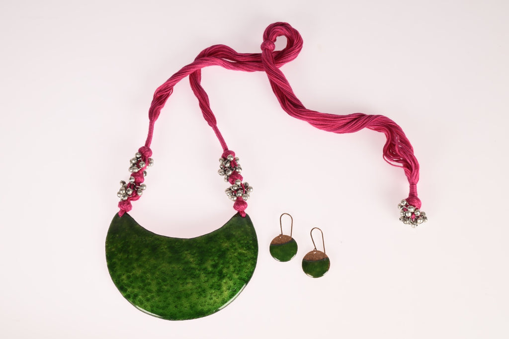 Harini Trupta-Chandra handcrafted jewelry set