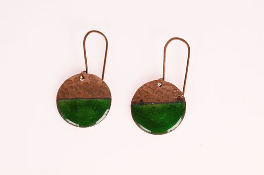 Harini Ardha-Chandra handcrafted earrings