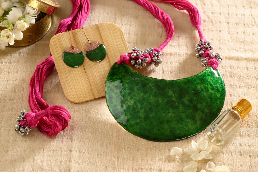 Harini Trupta-Chandra handcrafted jewelry set