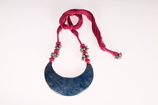 Neela Nav-Chandra handcrafted pendant