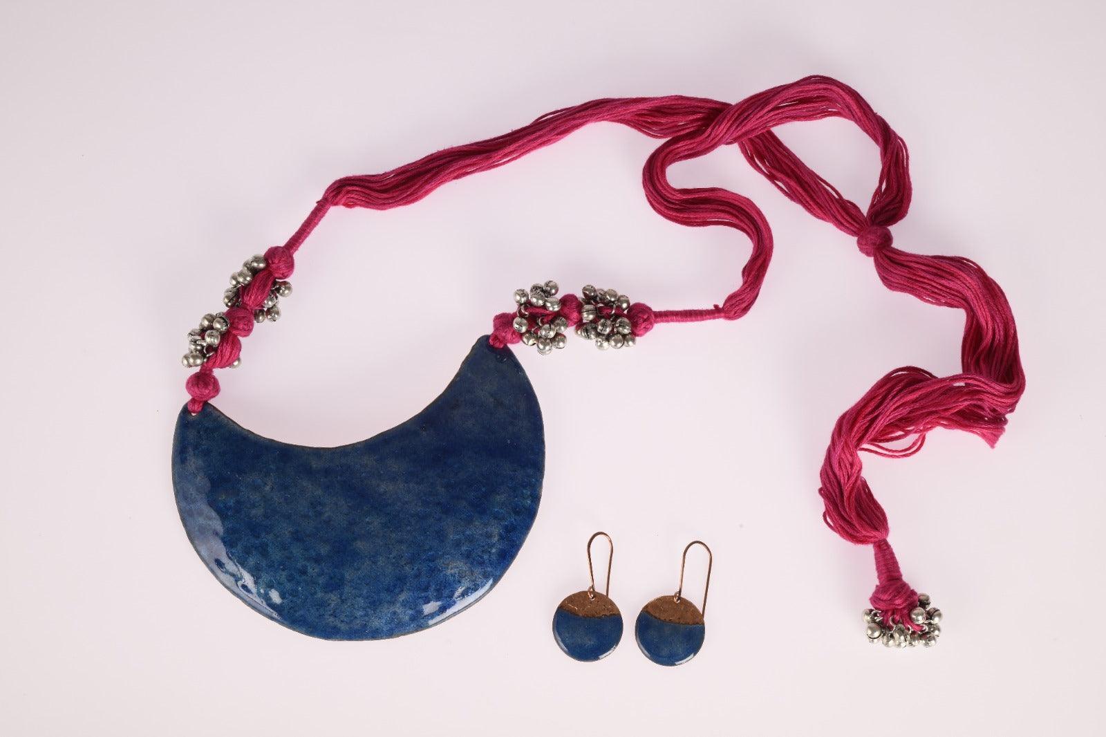 Neela Trupta-Chandra handcrafted jewelry set