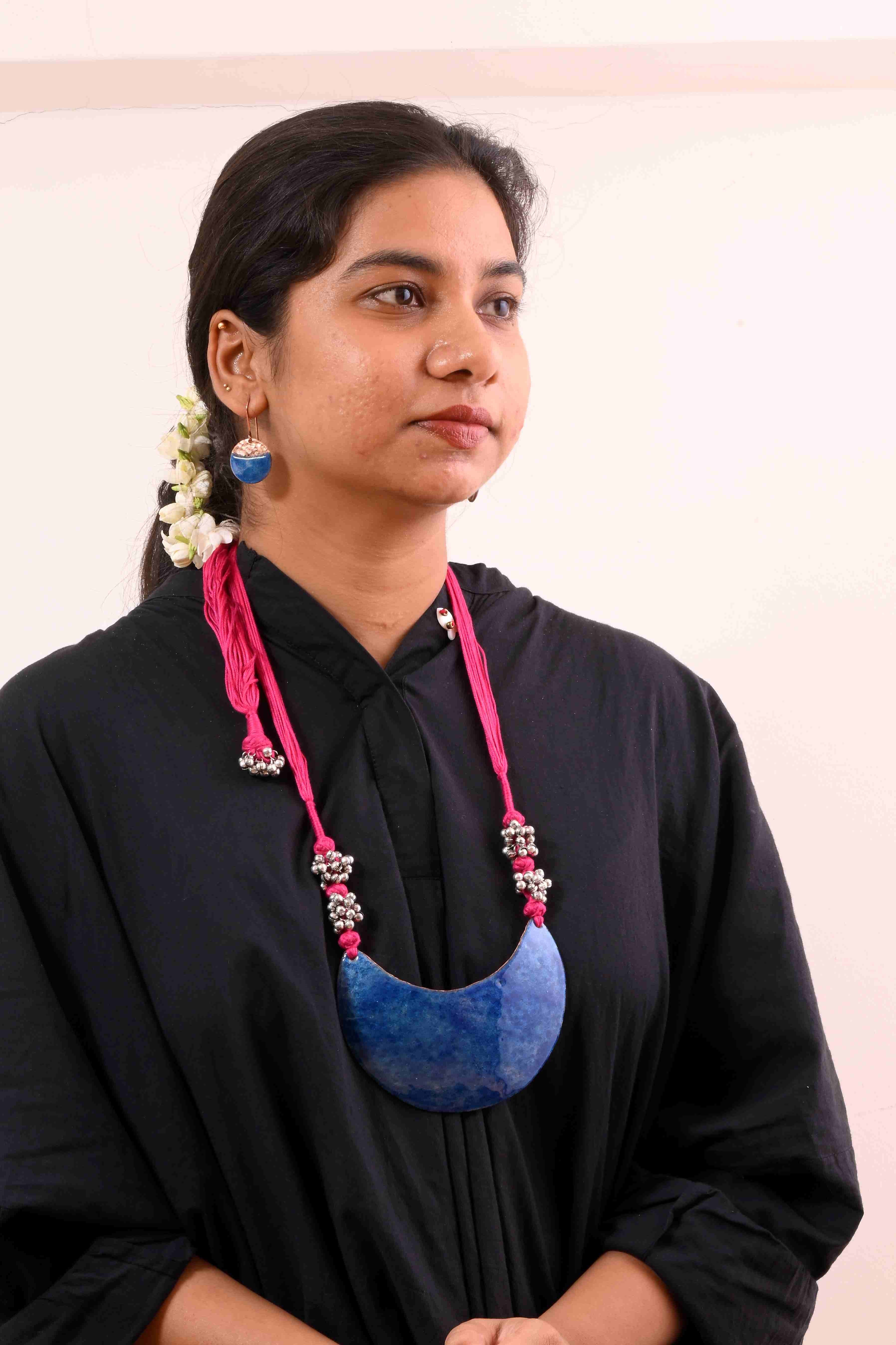 Neela Trupta-Chandra handcrafted jewelry set