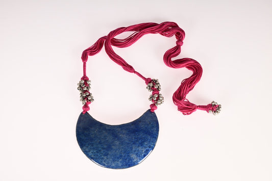 Neela Trupta-Chandra handcrafted pendant