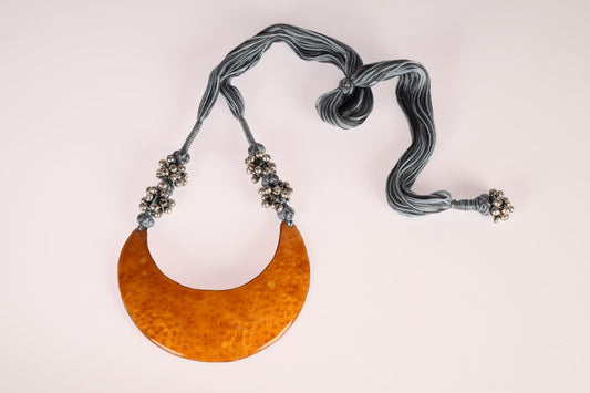Suvarna Nav-Chandra handcrafted pendant