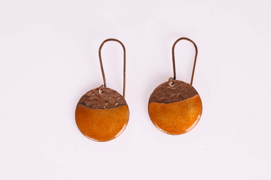 Suvarna Trupta-Chandra handcrafted earrings