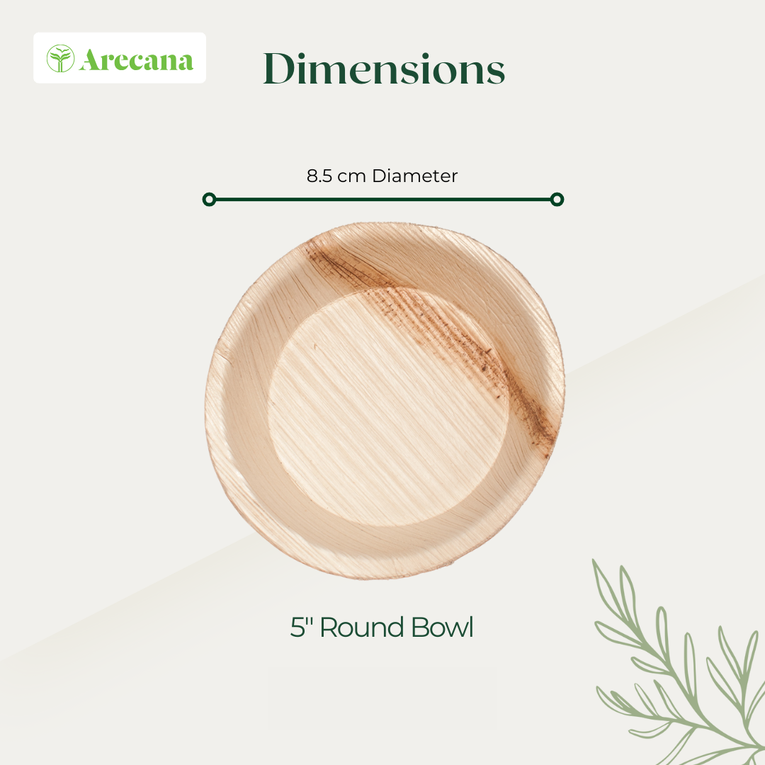 Tamul Arecana Tableware-  Round Bowls