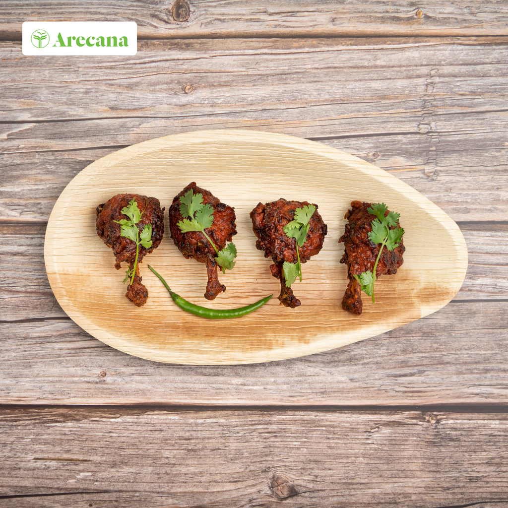 Tamul Arecana Tableware-  Oval Plate