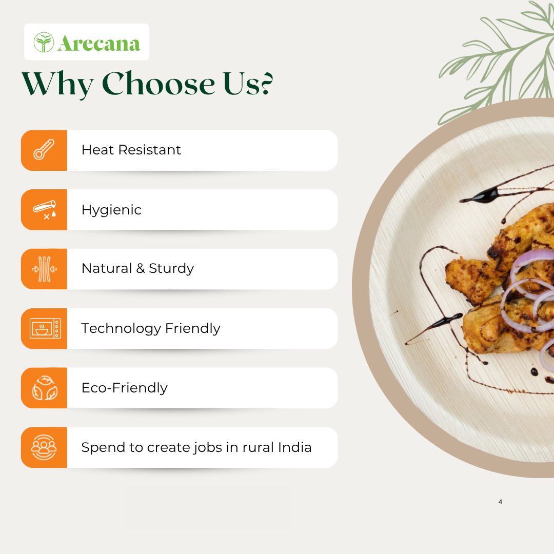 Tamul Arecana Tableware-  Round Plate