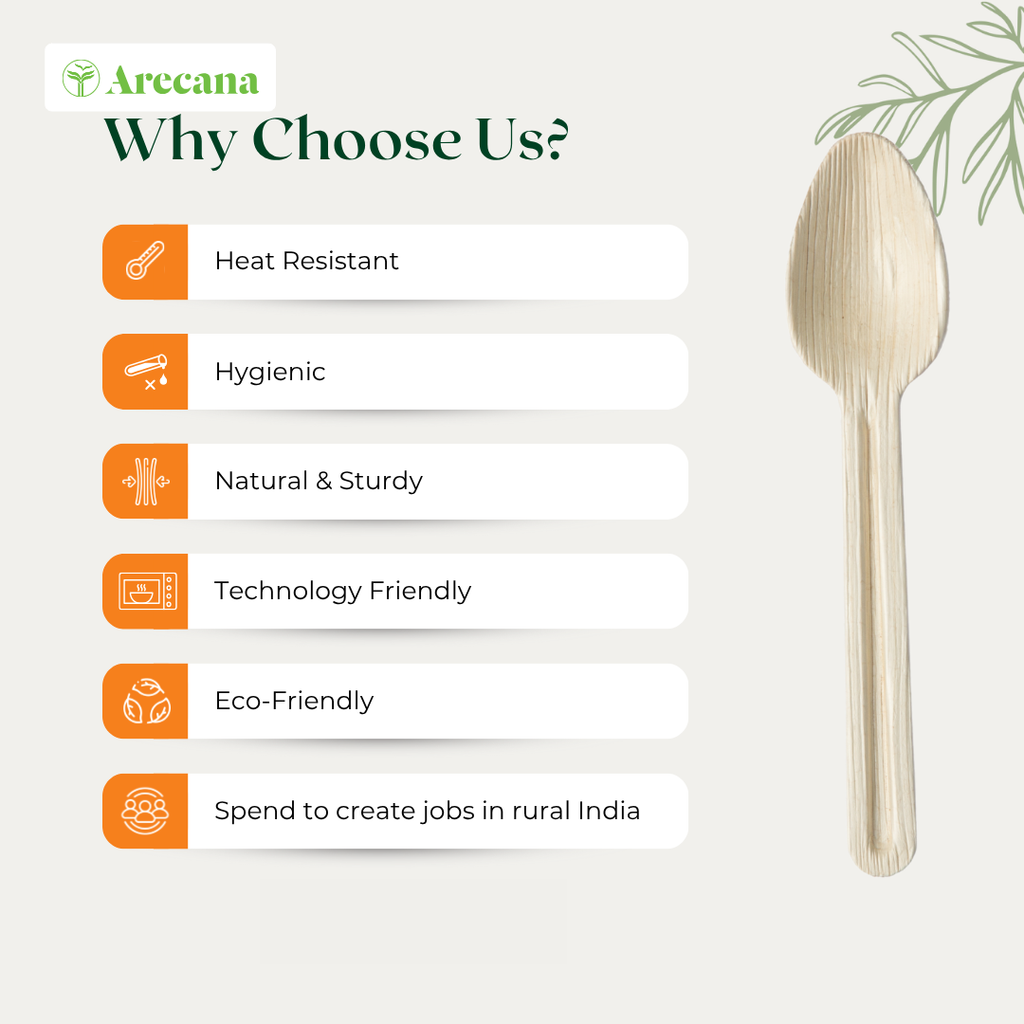 Tamul Arecana Tableware-  Spoons