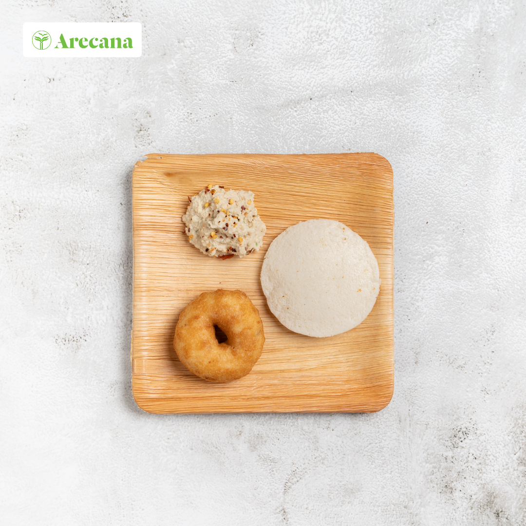 Tamul Arecana Tableware-  Square plate
