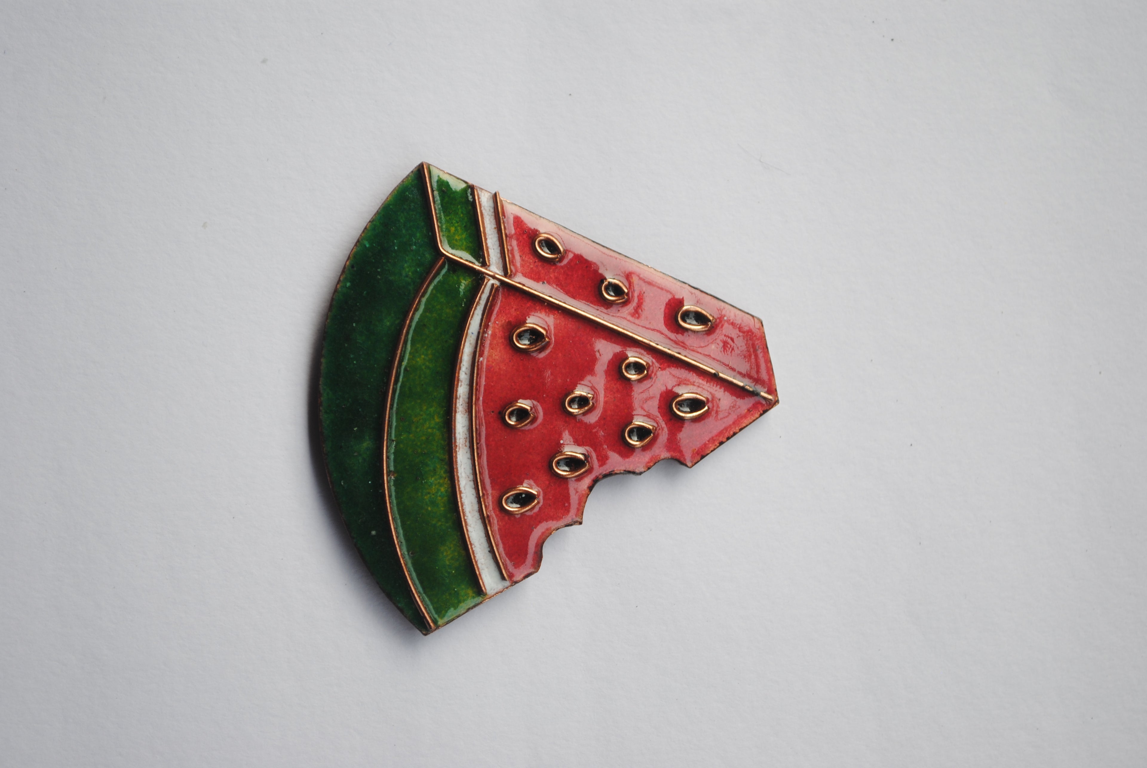 Ekibeki  Handcrafted Fridge Magnets- Summer series- What a Melon