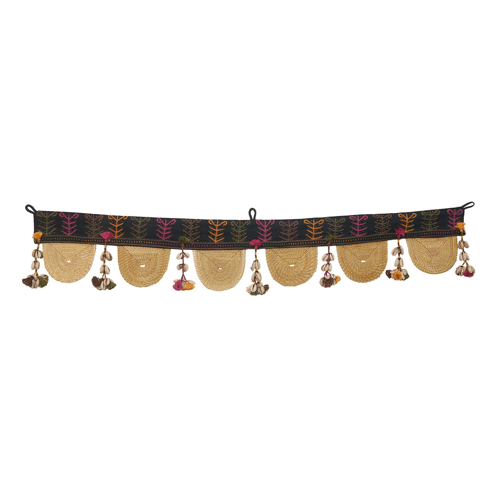 Ekibeki Banjara Golden Grass Toran (Blue)