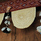 Ekibeki Banjara Golden Grass Toran (Red)