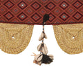 Ekibeki Banjara Golden Grass Toran (Red)