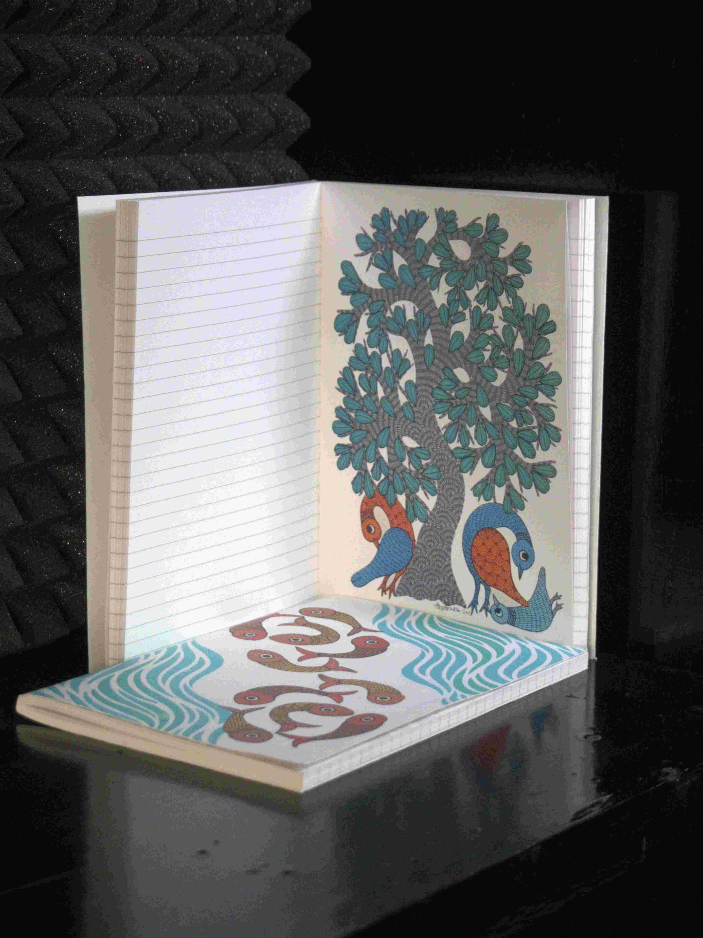 Gond Macchli Softbound Notebook