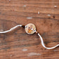 Handcrafted "Chai Paani" Copper Enamel Rakhi by EkiBeki