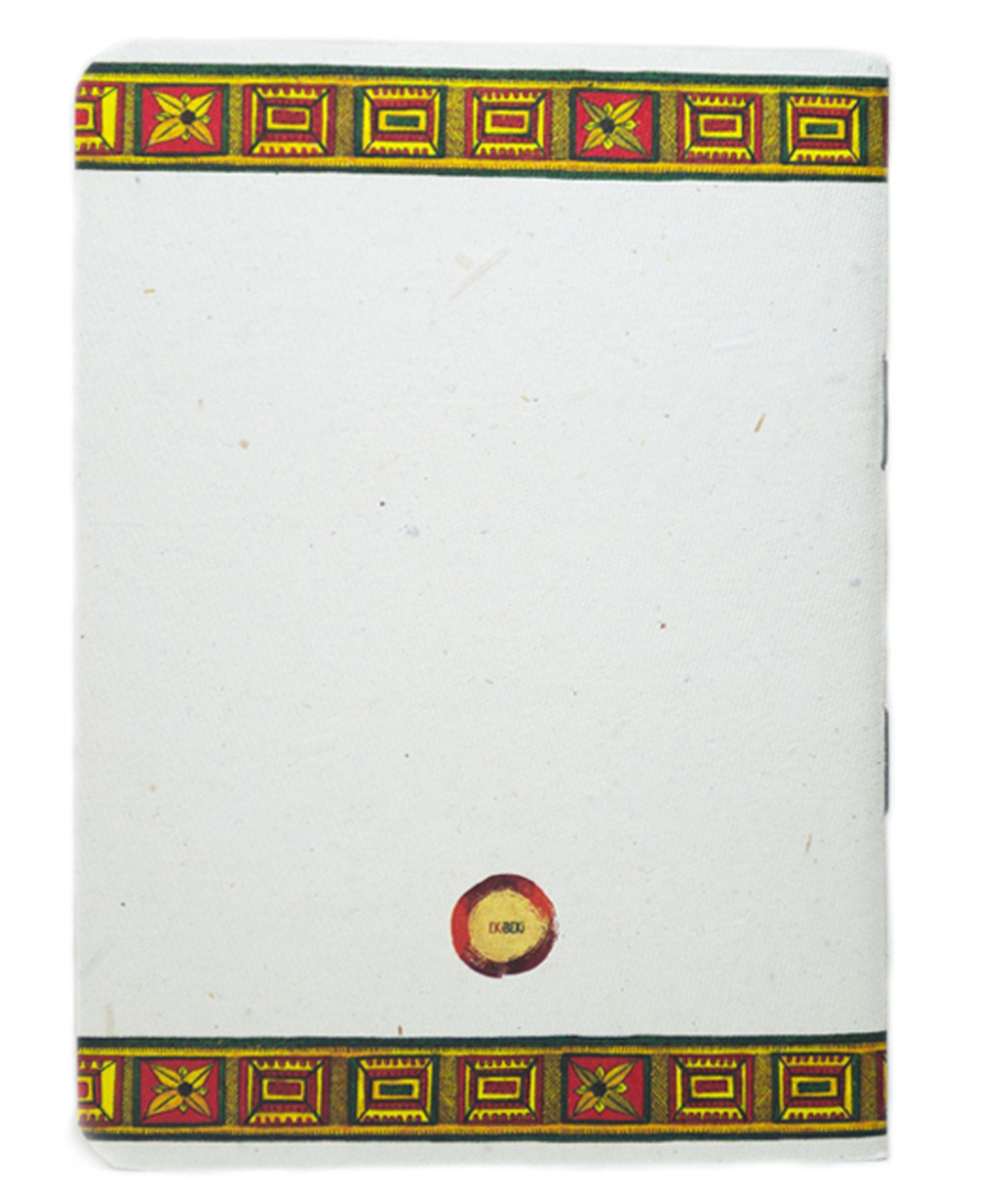 Elephant in Chitrakathi A6 Notebook (Single)