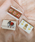 Set of 6 Elephant Handmade Gift Cards in Chitrakathi