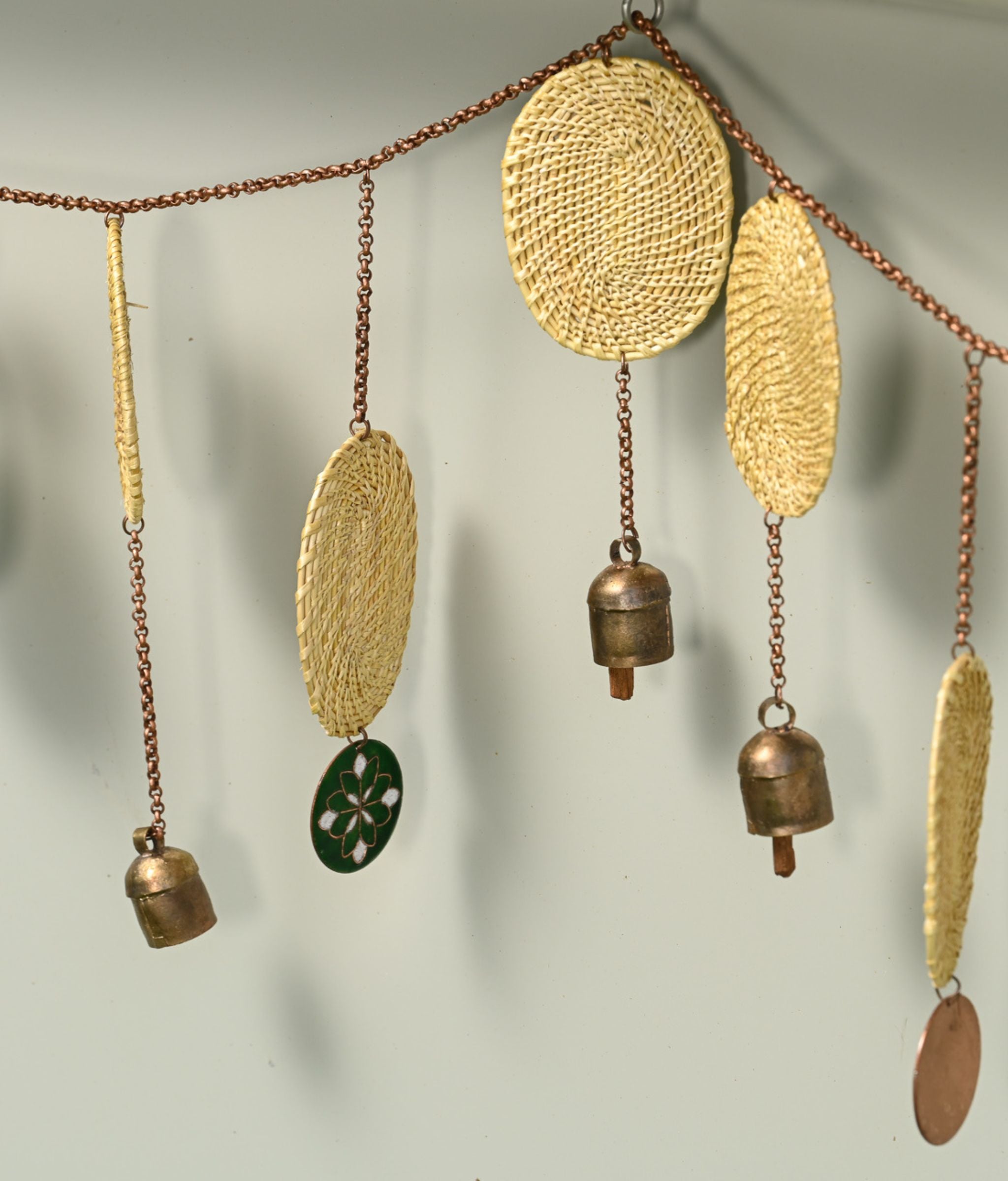 Ekibeki Jhankaar Golden Grass Green Toran