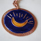 Copper enamel trinkets, funky keychains handcrafted in Maharashtra, India. Moon theme
