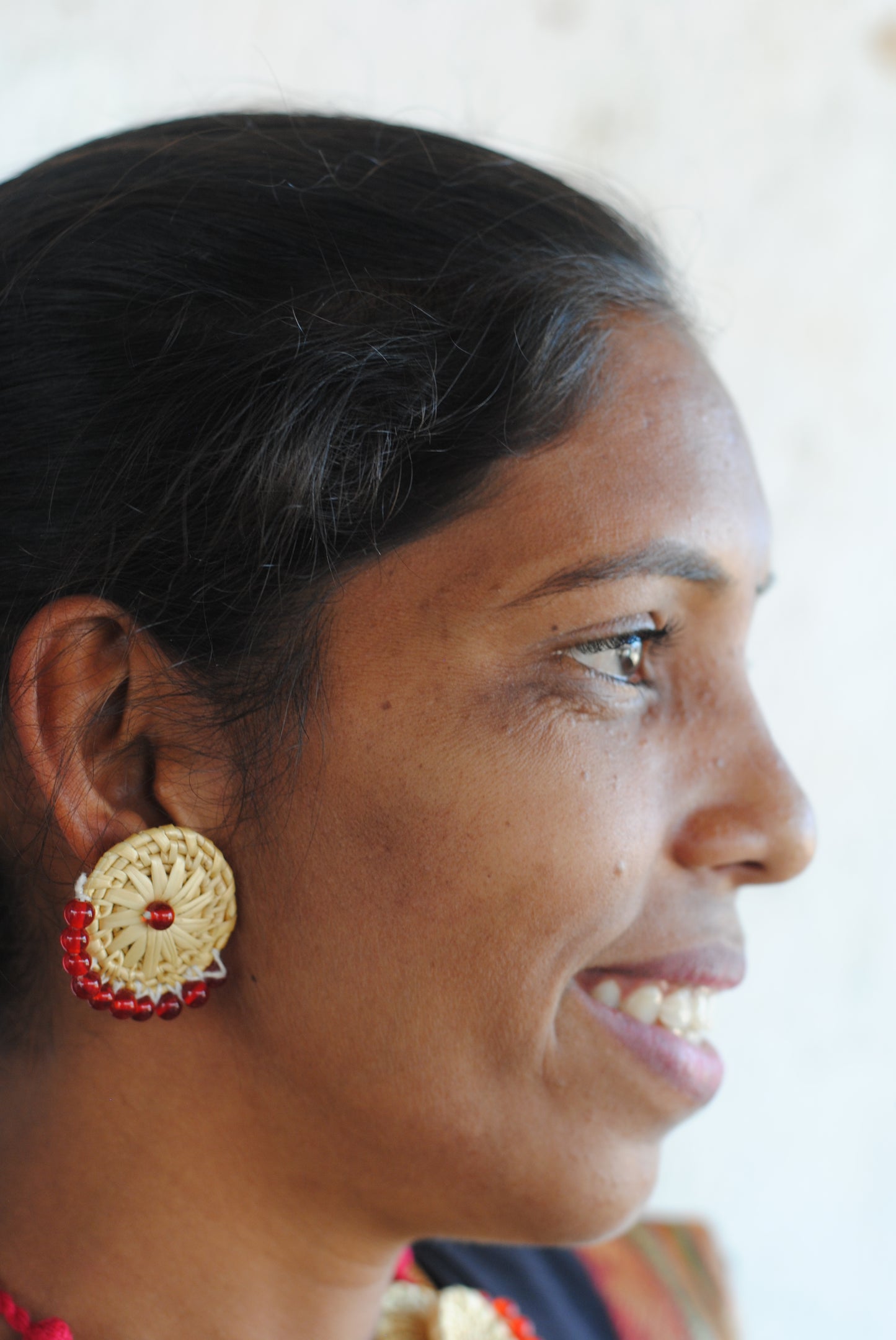 Handcrafted golden grass weavers create jewelry as new designs to keep the old art relevant in modern days